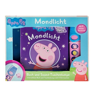 Peppa Pig - Pop-Up-Buch mit Taschenlampe - Bilderbuch mit 5 lustigen Geräuschen - 