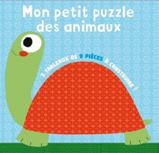 Mon petit puzzle des animaux - 5 tableaux de 9 pièces à construire ! - Lorentz