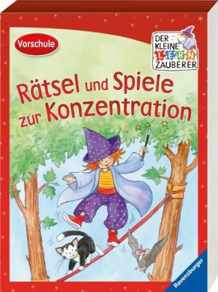 Rätsel und Spiele zur Konzentration - Vorschule - 